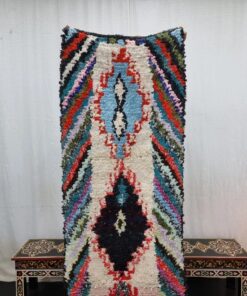 Blue and Red Rug