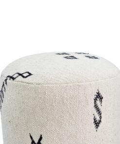 White Pouf