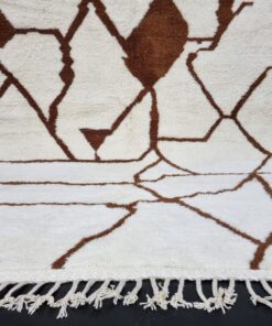 Brown Abstract Rug