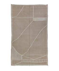Handwoven Beige Rug