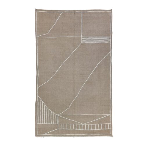 Handwoven Beige Rug