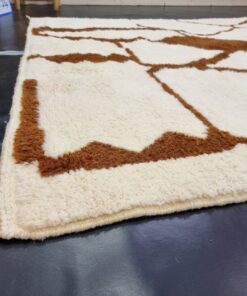 Brown Abstract Rug