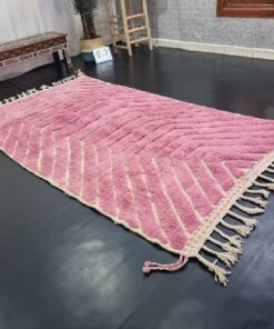 Pink Striped Rug
