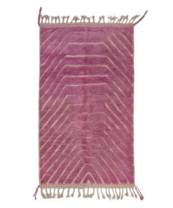 Pink Striped Rug