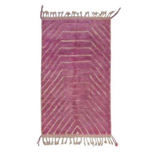 Pink Striped Rug