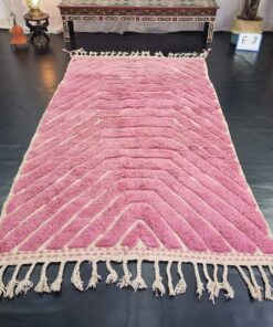 Pink Striped Rug