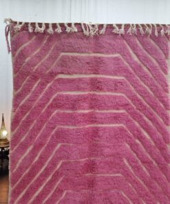 Pink Striped Rug