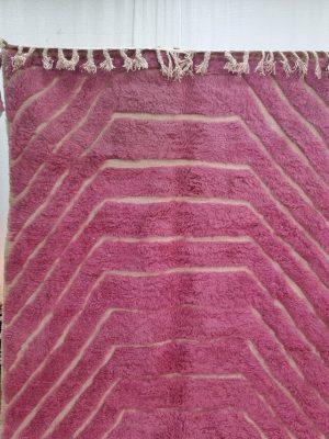 Pink Striped Rug