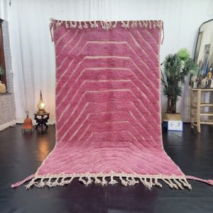 Pink Striped Rug