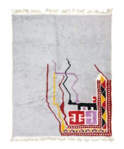 Light Purple and Red rug