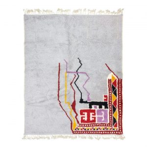 Light Purple and Red rug