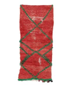 Red And Green Vintage Rug