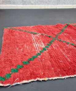 Red And Green Vintage Rug