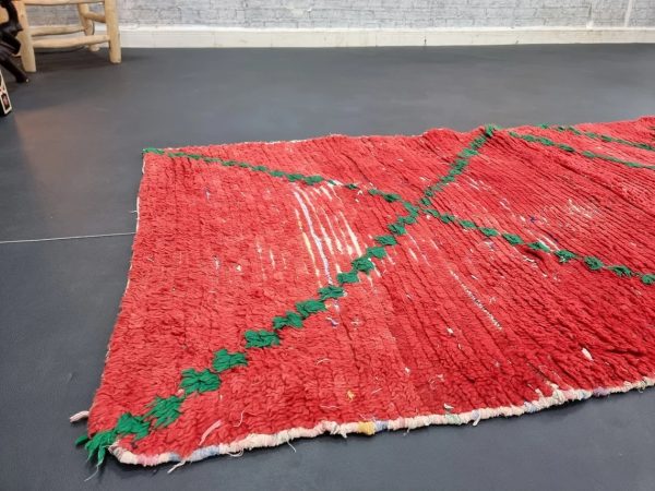 Red And Green Vintage Rug