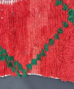 Red And Green Vintage Rug