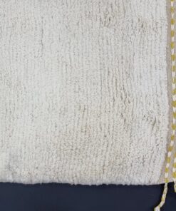 Yellow and White Rug