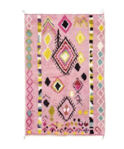 Baby Pink geometric Rug