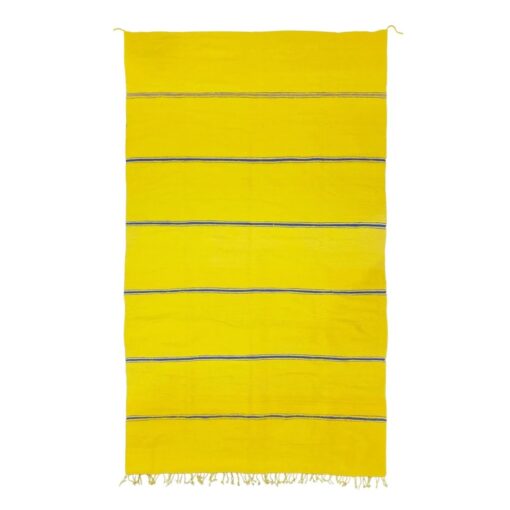 Yellow and Blue Rug