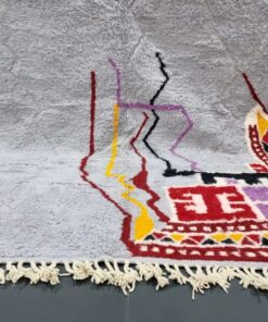 Light Purple and Red rug