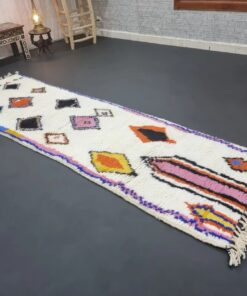 White and Pink Rug