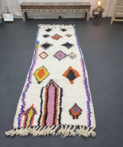 White and Pink Rug