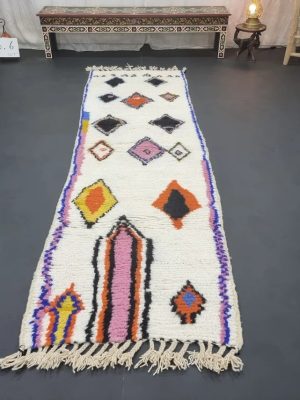 White and Pink Rug