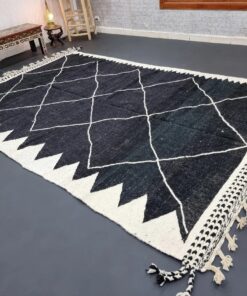 Black And White Rug