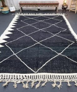 Black And White Rug
