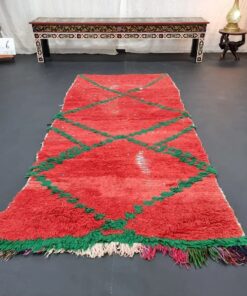 Red And Green Vintage Rug
