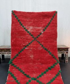 Red And Green Vintage Rug