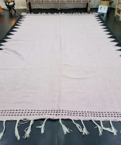 Baby Pink Wool Rug