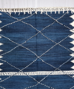 Navy blue rug