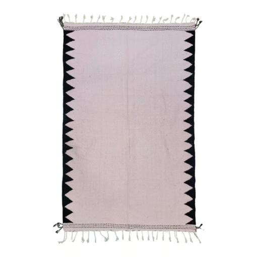 Baby Pink Wool Rug