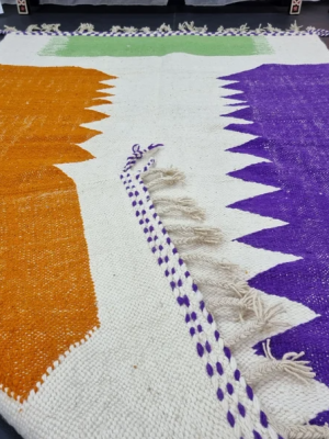 Purple Wool Rug