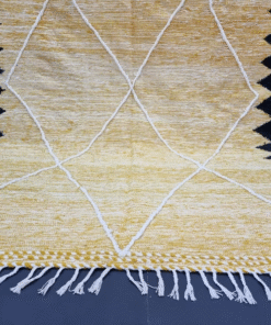 Yellow and Black Rug