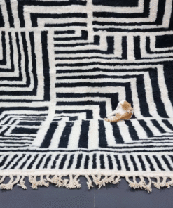 Black and White Rug