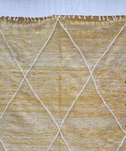 Yellow and Black Rug