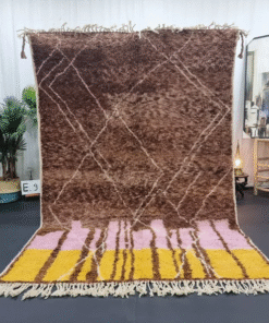 Abstract Brown Rug