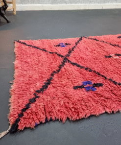 Red Bouchrouite Rug
