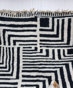 Black and White Rug