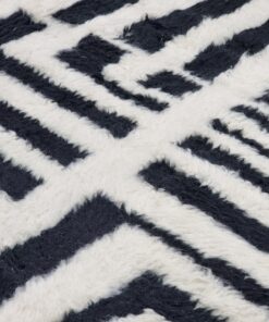 Black and White Rug