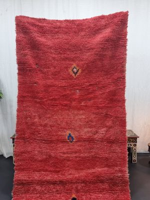 Red Boujaad Wool Rug