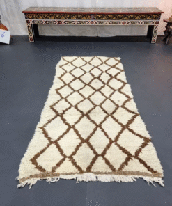 Cream and Brown rug