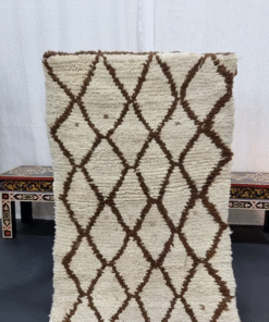 Cream and Brown rug