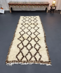 Cream and Brown rug