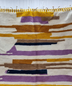 Yellow and Purple Rug