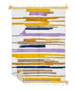 Yellow and Purple Rug