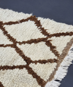 Cream and Brown rug