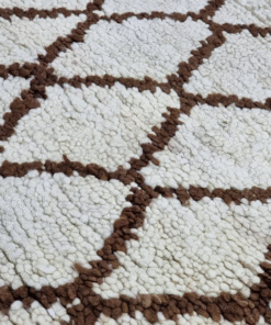 Cream and Brown rug
