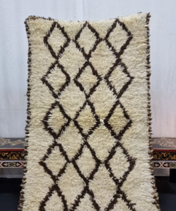 Cream and Brown rug